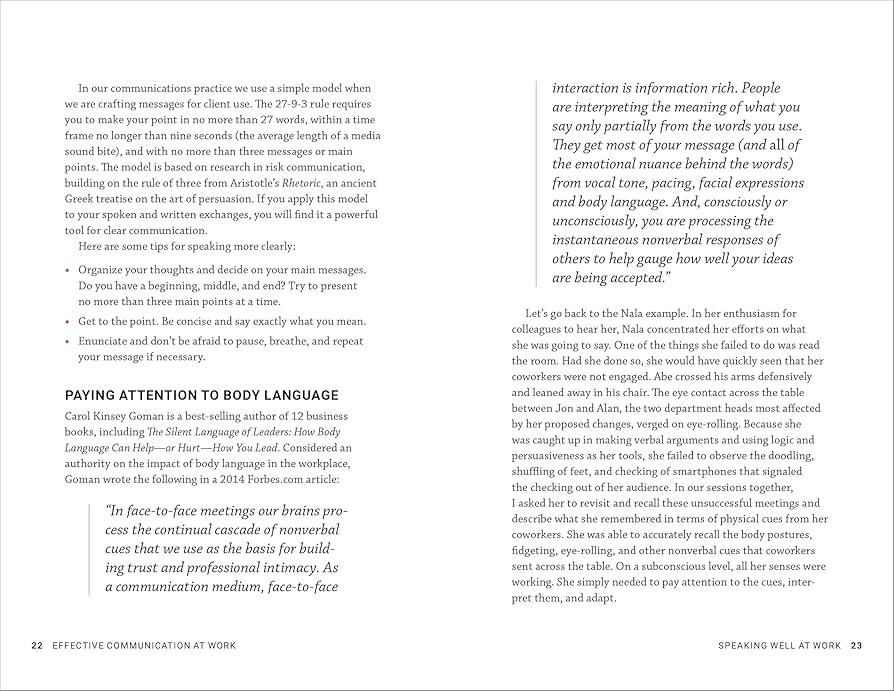 Effective Communication at Work: Speaking and Writing Well